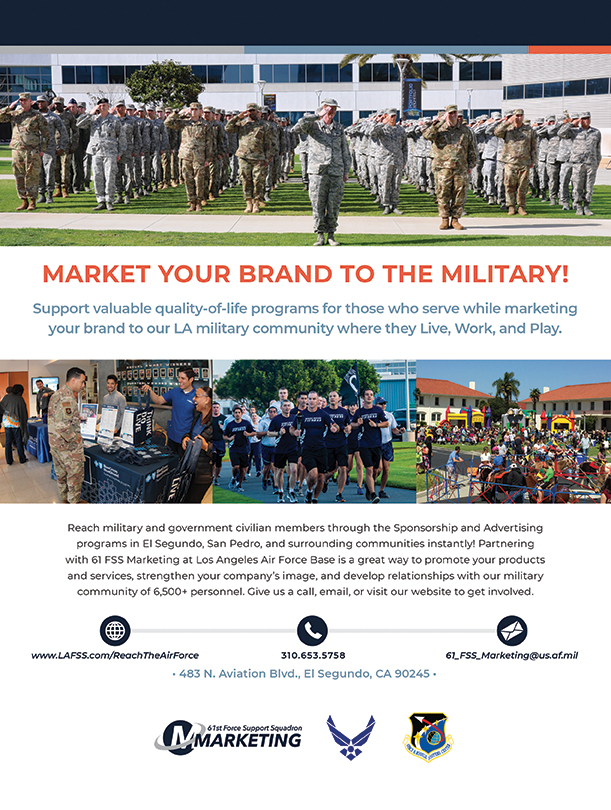 Los Angeles Air Force Base 61 FSS Marketing