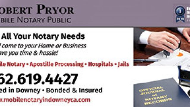 Robert Pryor Mobile Notary Public