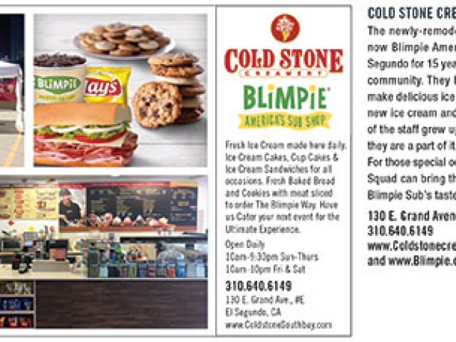 Cold Stone/Blimpie South Bay