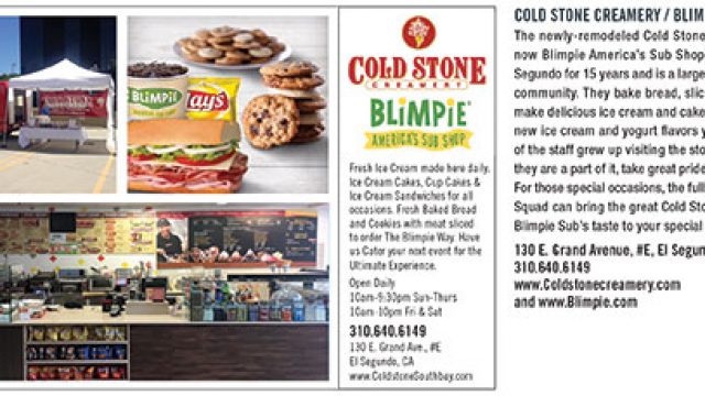 Cold Stone/Blimpie South Bay