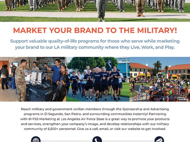 Los Angeles Air Force Base 61 FSS Marketing